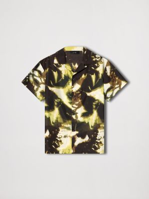 ALL OVER CAMO CAMP SHIRT - WHITE sold by AMIRI