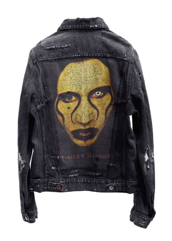 CONCERT TRUCKER MED BLACK sold by AMIRI