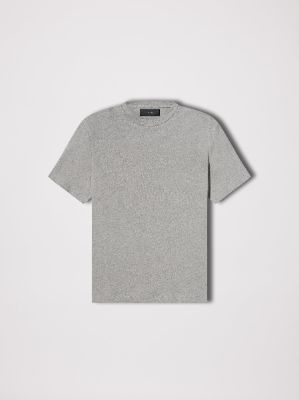 WOMEN - STRONG SHOULDER TEE - HEATHER GREY sold by AMIRI