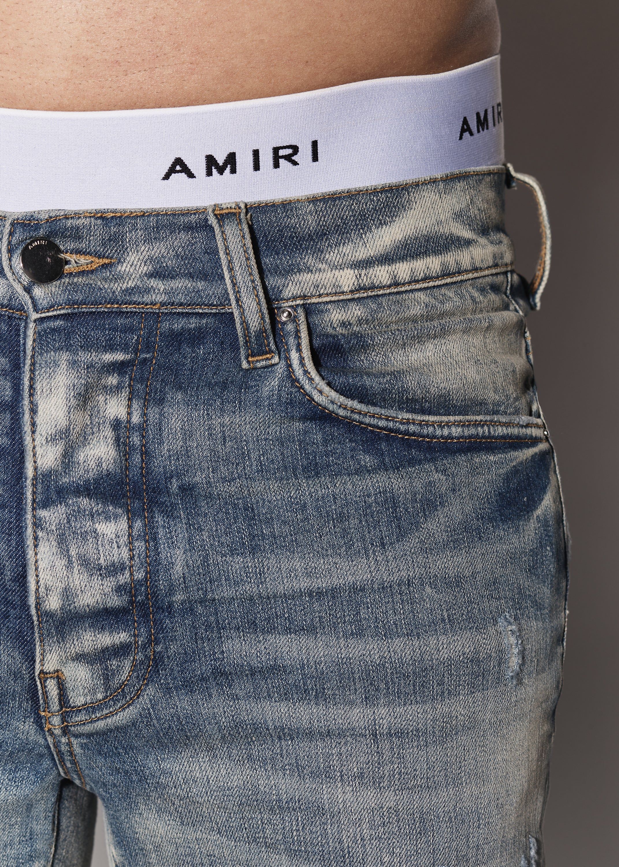 AMIRI LOGO BRIEF - WHITE sold by AMIRI product image thumbnail 2