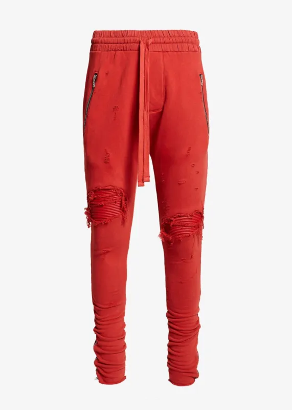 MX1 Sweats Red sold by AMIRI