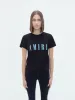 WOMEN - CORE LOGO SLIM FIT TEE - Black sold by AMIRI
