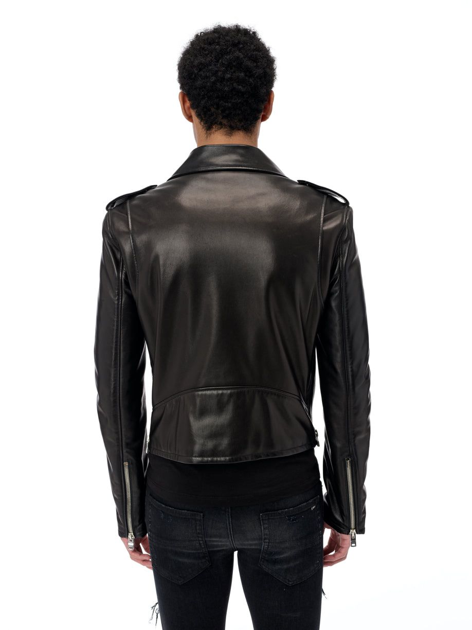 Lightweight Biker Jacket - Black sold by AMIRI product image thumbnail 5