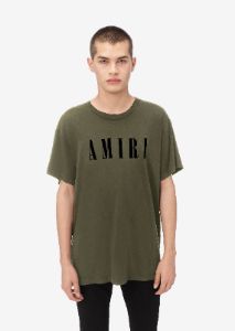 AMIRI CORE LOGO TEE - MILITARY GREEN sold by AMIRI