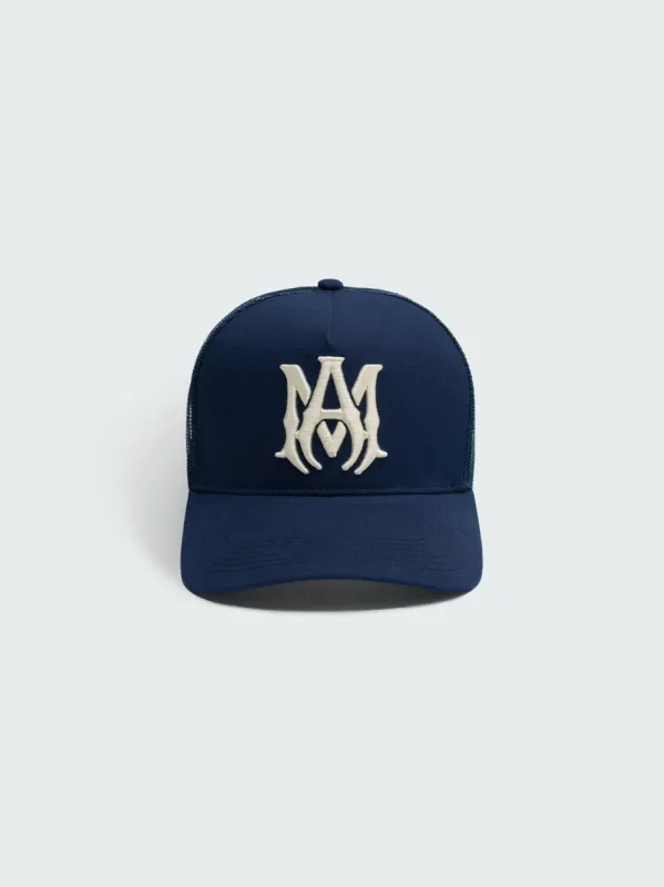 M.A. TRUCKER - NAVY sold by AMIRI