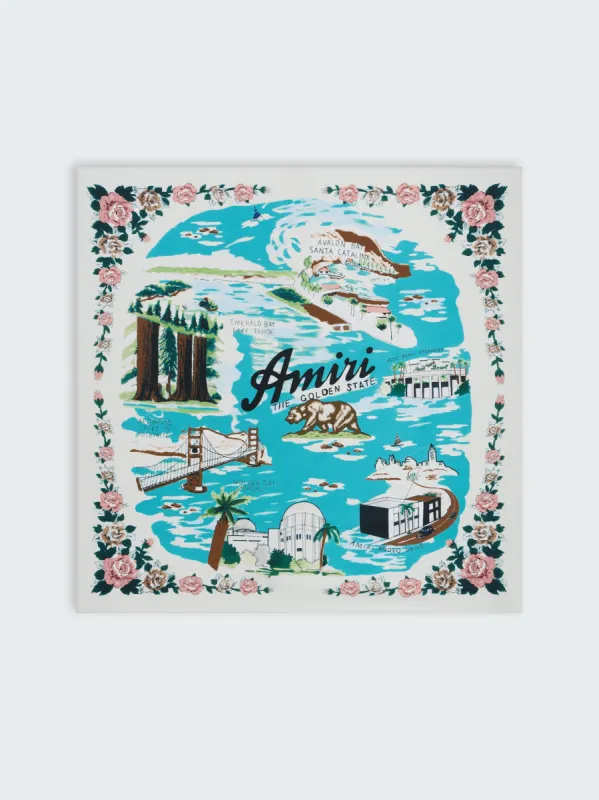 MAP SCARF - MULTI made by AMIRI