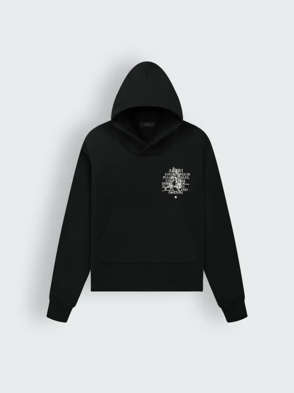 PRECIOUS MEMORIES HOODIE - BLACK sold by AMIRI