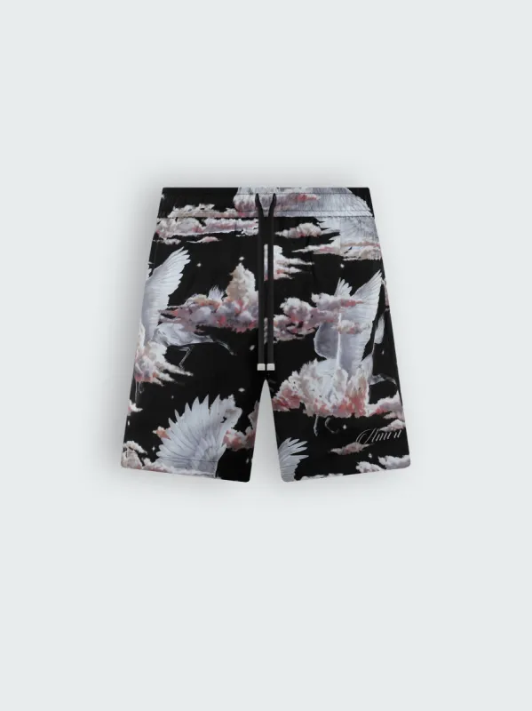 ALL OVER PEGASUS PJ SHORTS - BLACK made by AMIRI