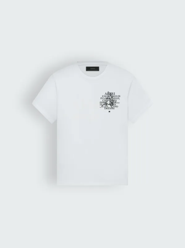 PRECIOUS MEMORIES TEE - WHITE sold by AMIRI