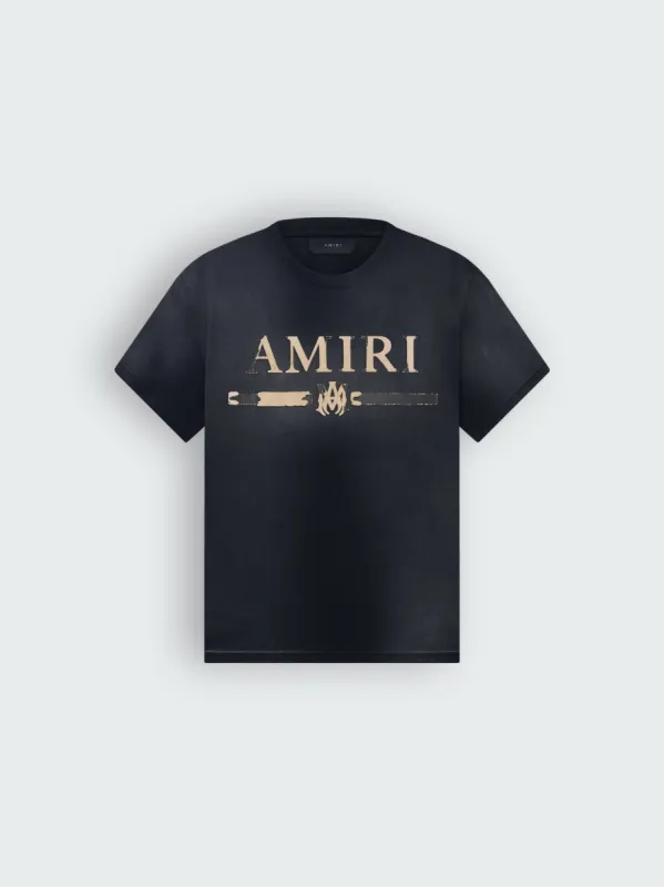 AMIRI M.A. BAR APPLIQUE TEE - BLACK sold by AMIRI