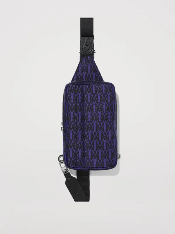 M.A. SLING BAG - PURPLE made by AMIRI