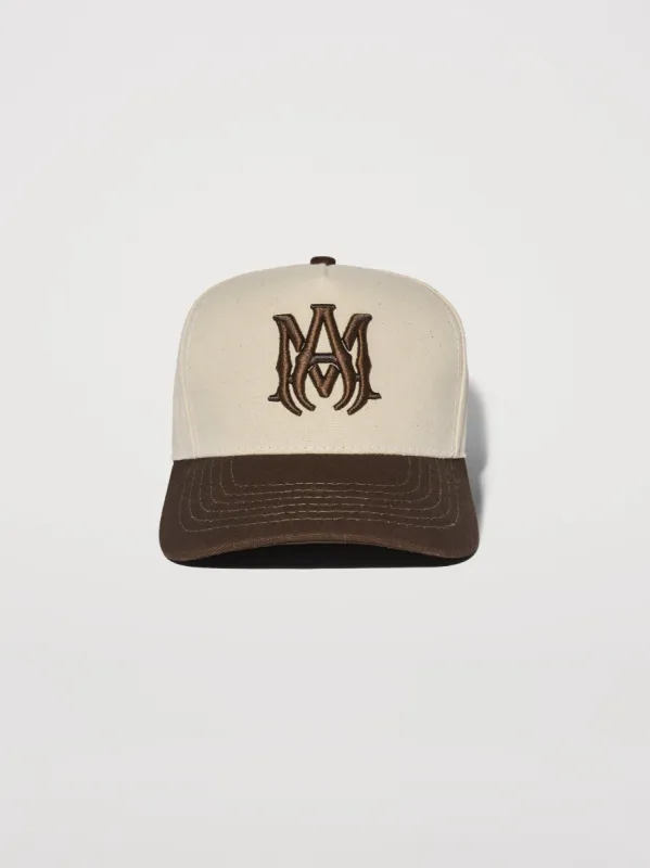 M.A. TWO TONE CANVAS HAT - BROWN sold by AMIRI