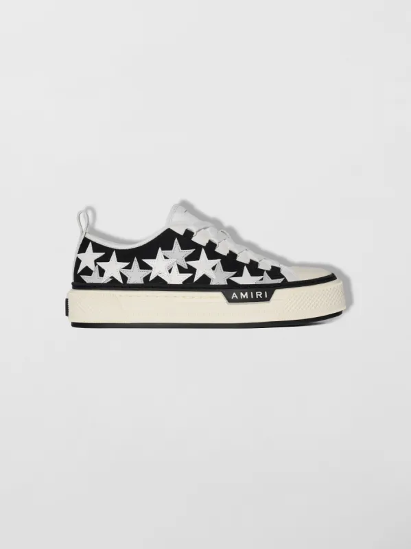 STARS COURT LOW - BLACK sold by AMIRI