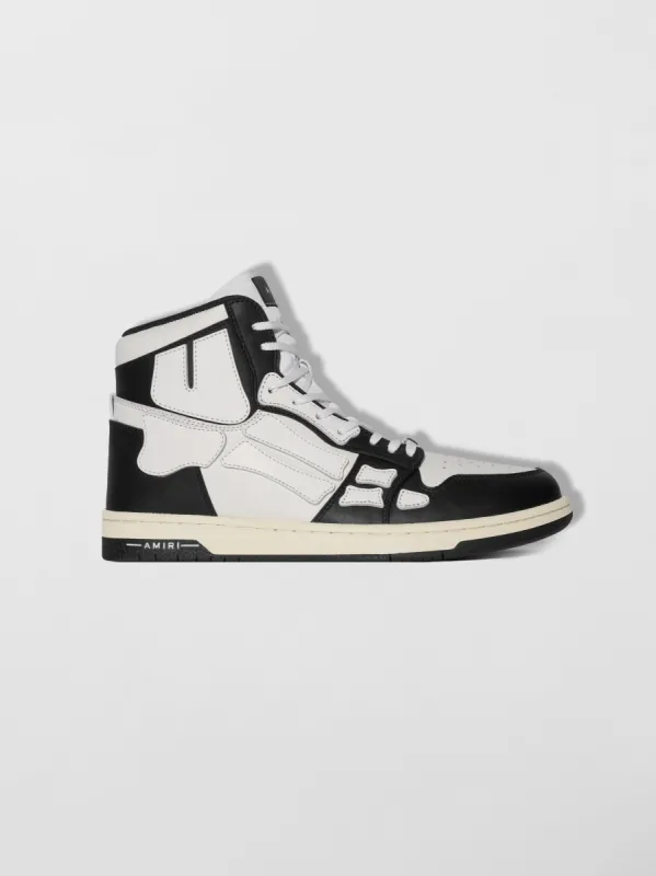 SKEL TOP HI - BLACK_WHITE sold by AMIRI