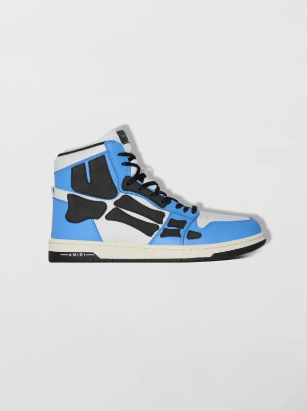 SKEL TOP HI - CAROLINA BLUE / WHITE sold by AMIRI