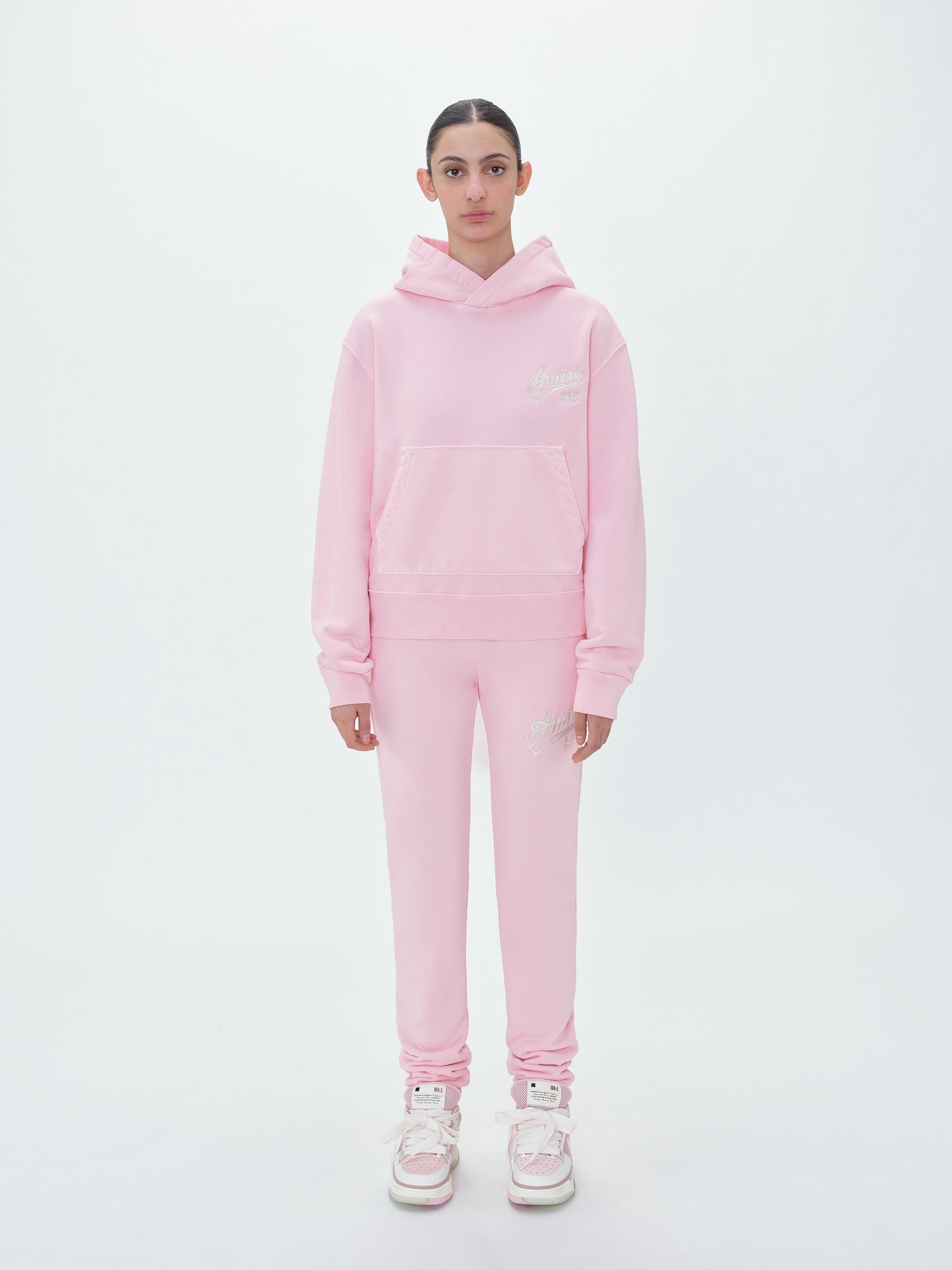 【AMIRI】22 ロゴ スウェット ピンク WOMEN - AMIRI 22 HOODIE - PINK | Parallel
