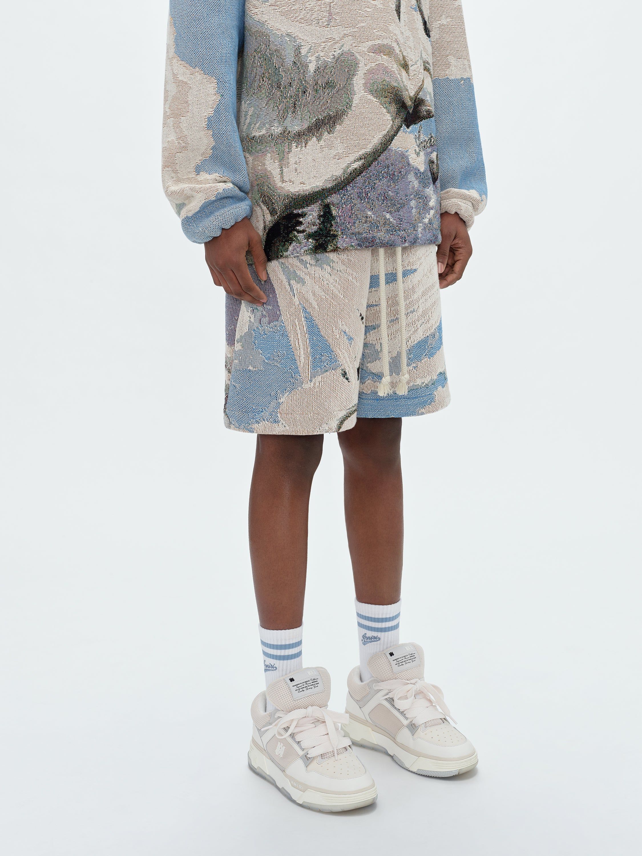 TAPESTRY PEGASUS BAGGY SHORTS - MULTI sold by AMIRI product image thumbnail 4