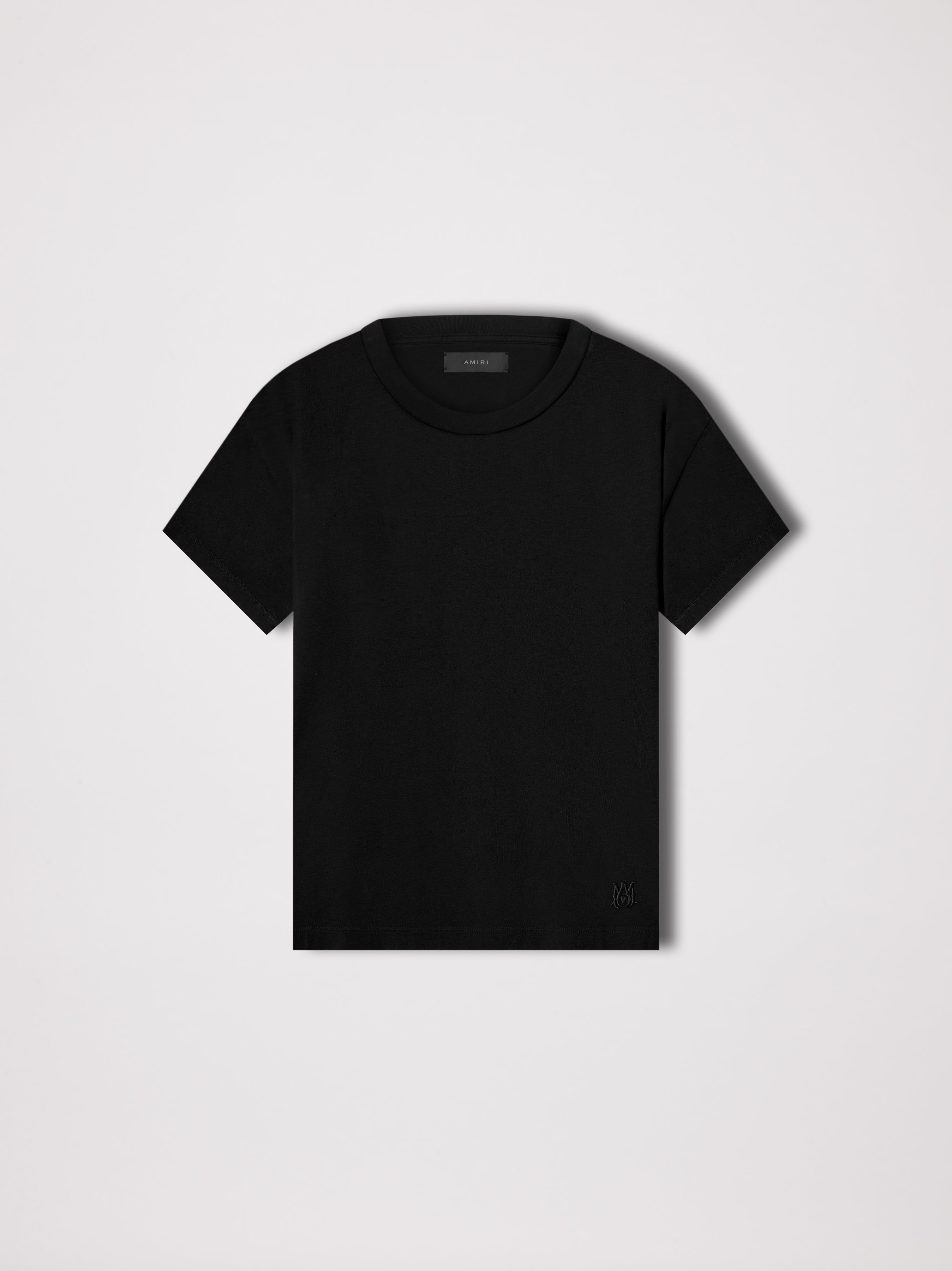 M.A. APPLIQUE TEE - BLACK sold by AMIRI