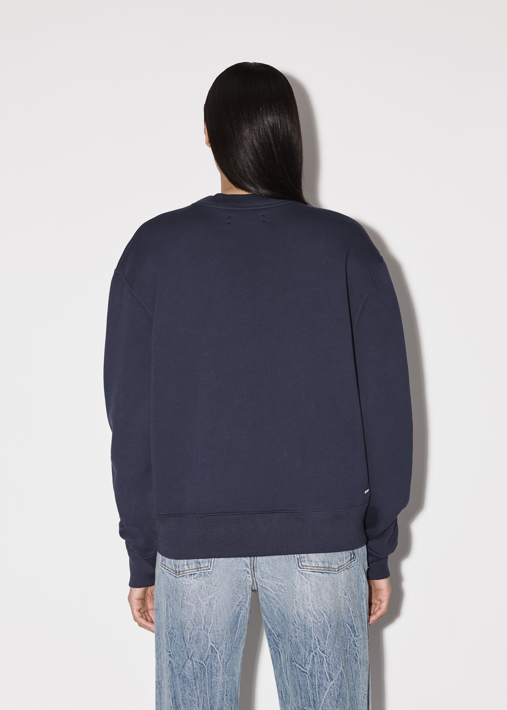 WOMEN - CORE LOGO CREW - NAVY sold by AMIRI product image thumbnail 5