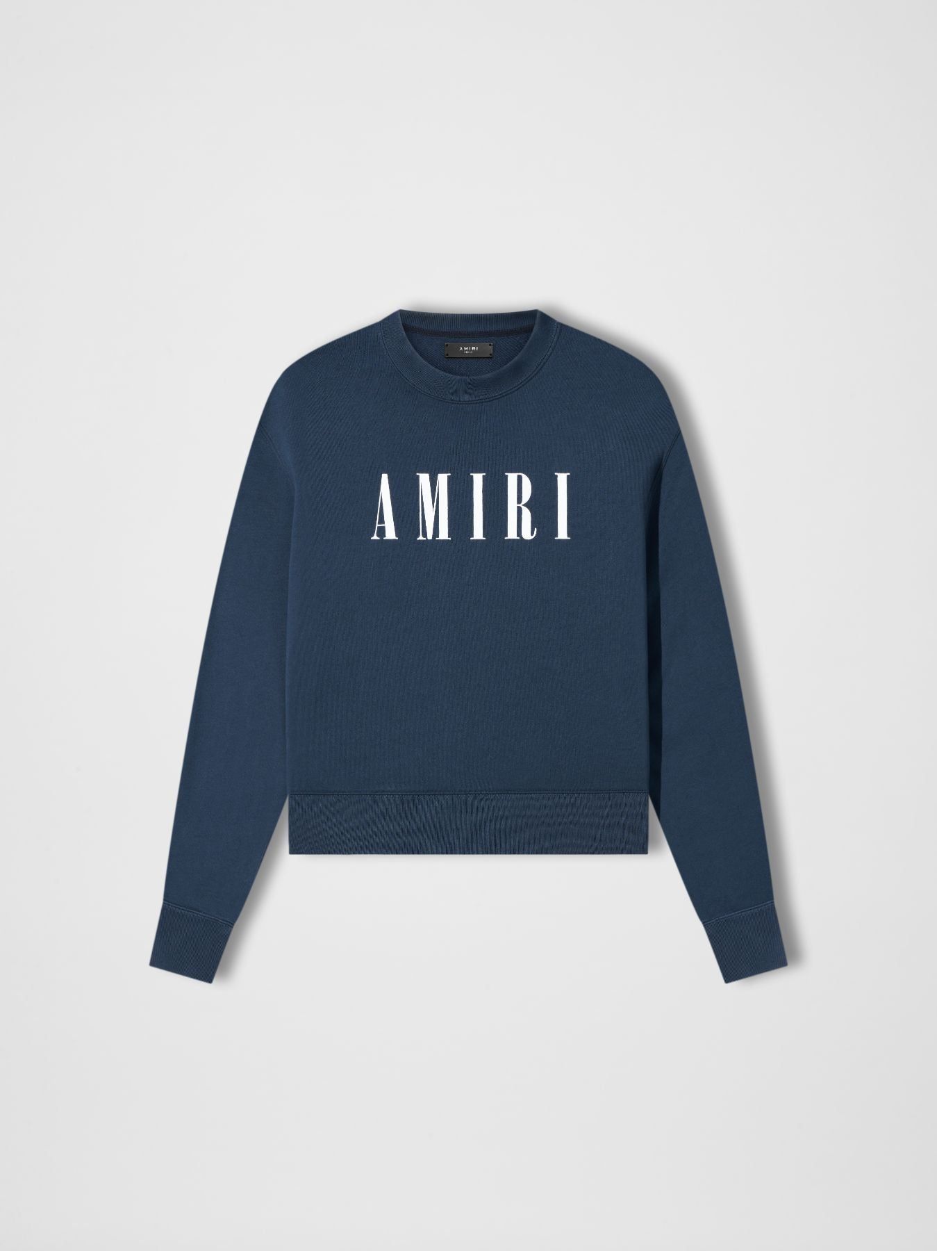 WOMEN - CORE LOGO CREW - NAVY sold by AMIRI