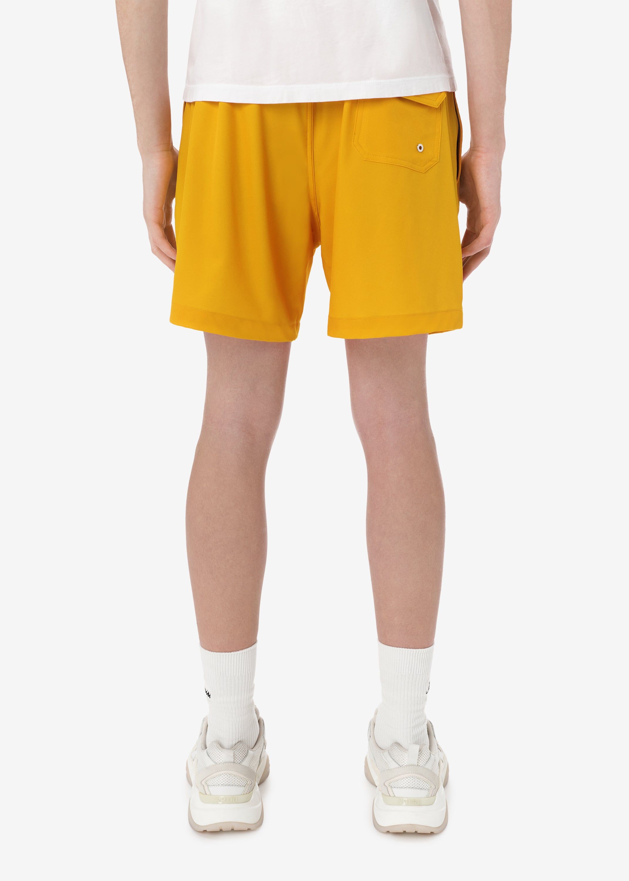 VERTICAL LOGO SWIM TRUNKS - GOLD sold by AMIRI product image thumbnail 4
