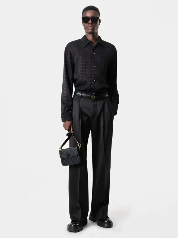 MA QUAD LONG SLEEVE SHIRT - Black sold by AMIRI