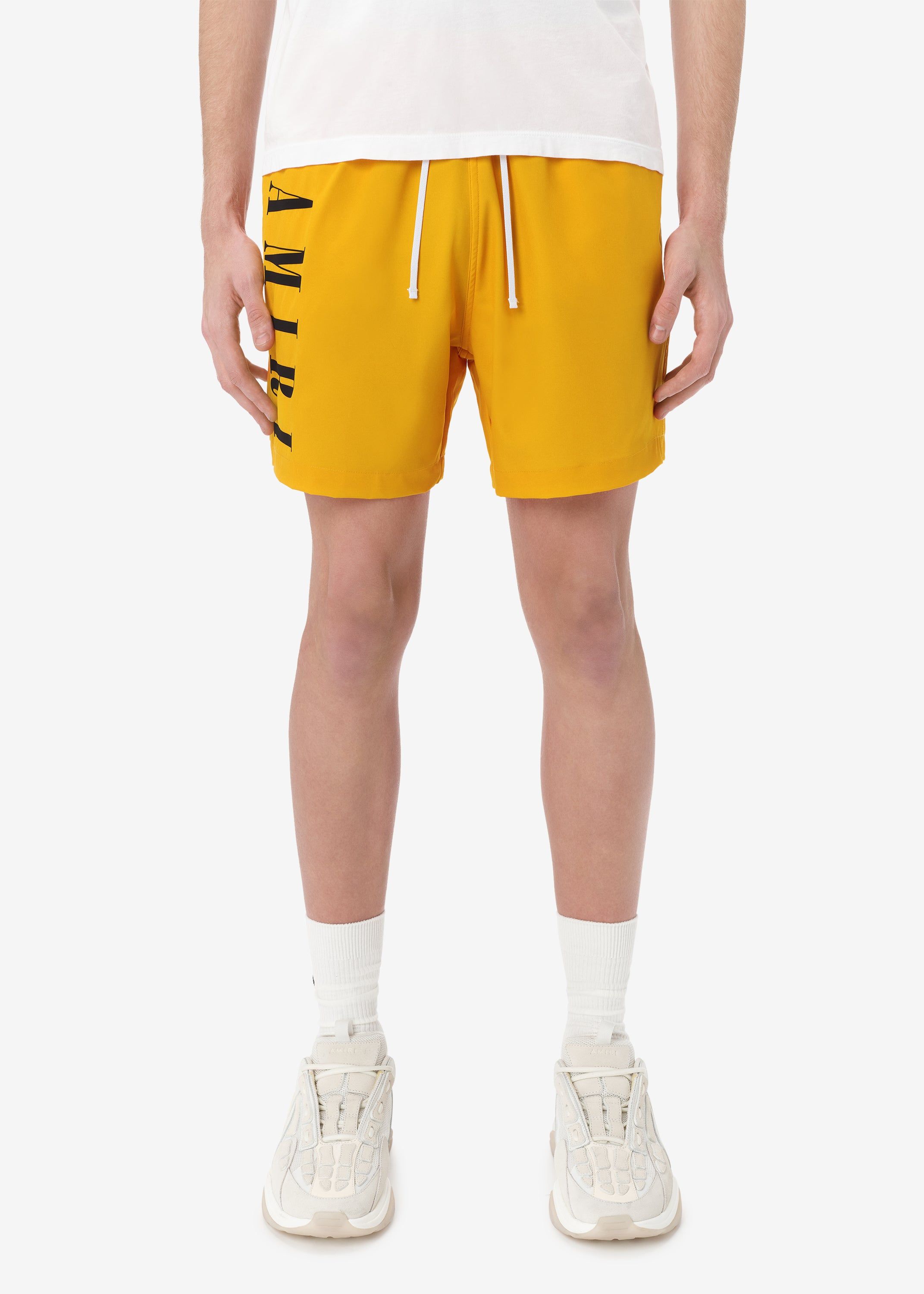 VERTICAL LOGO SWIM TRUNKS - GOLD sold by AMIRI product image thumbnail 2