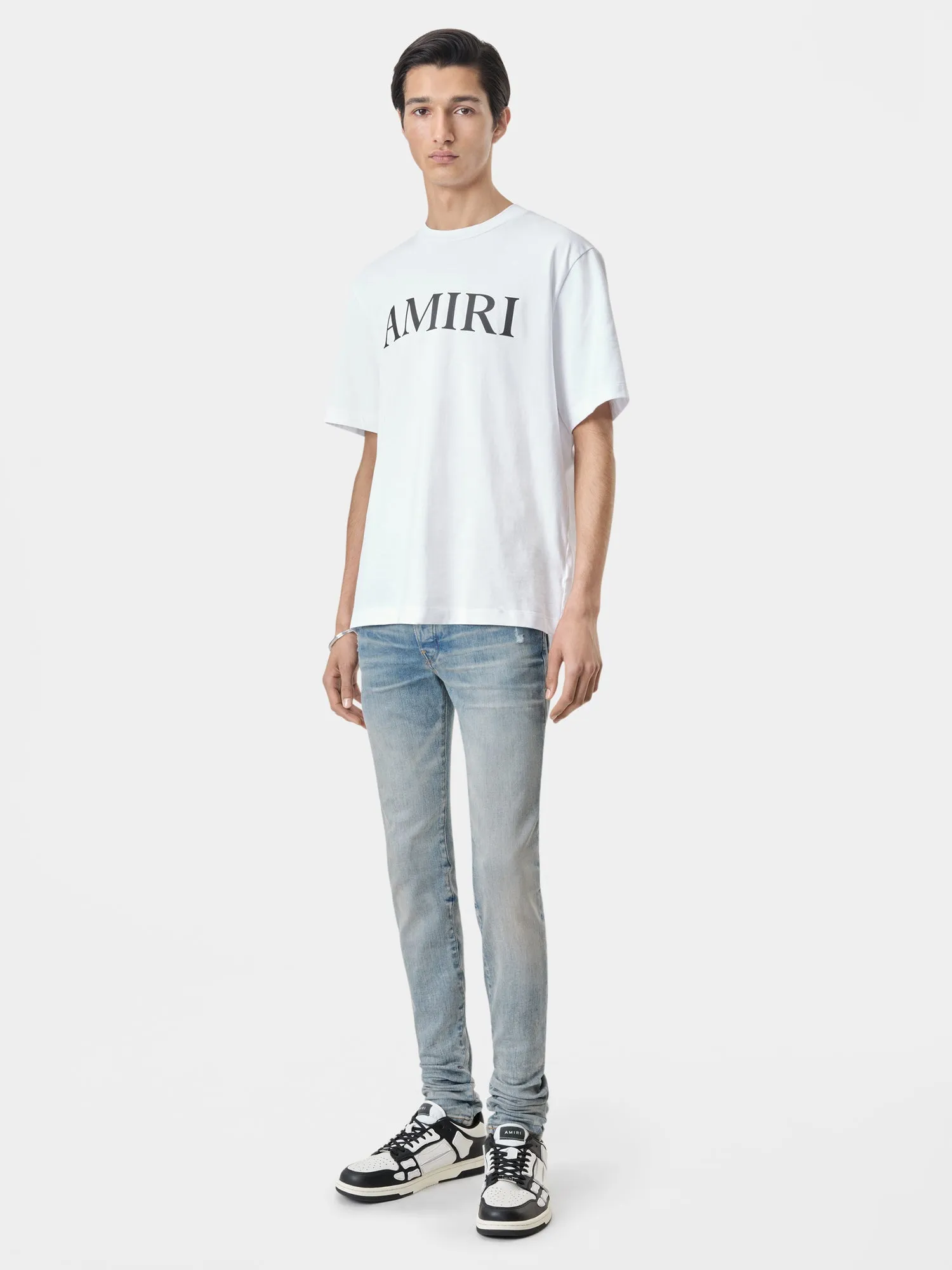 STACK JEAN - CLAY INDIGO sold by AMIRI