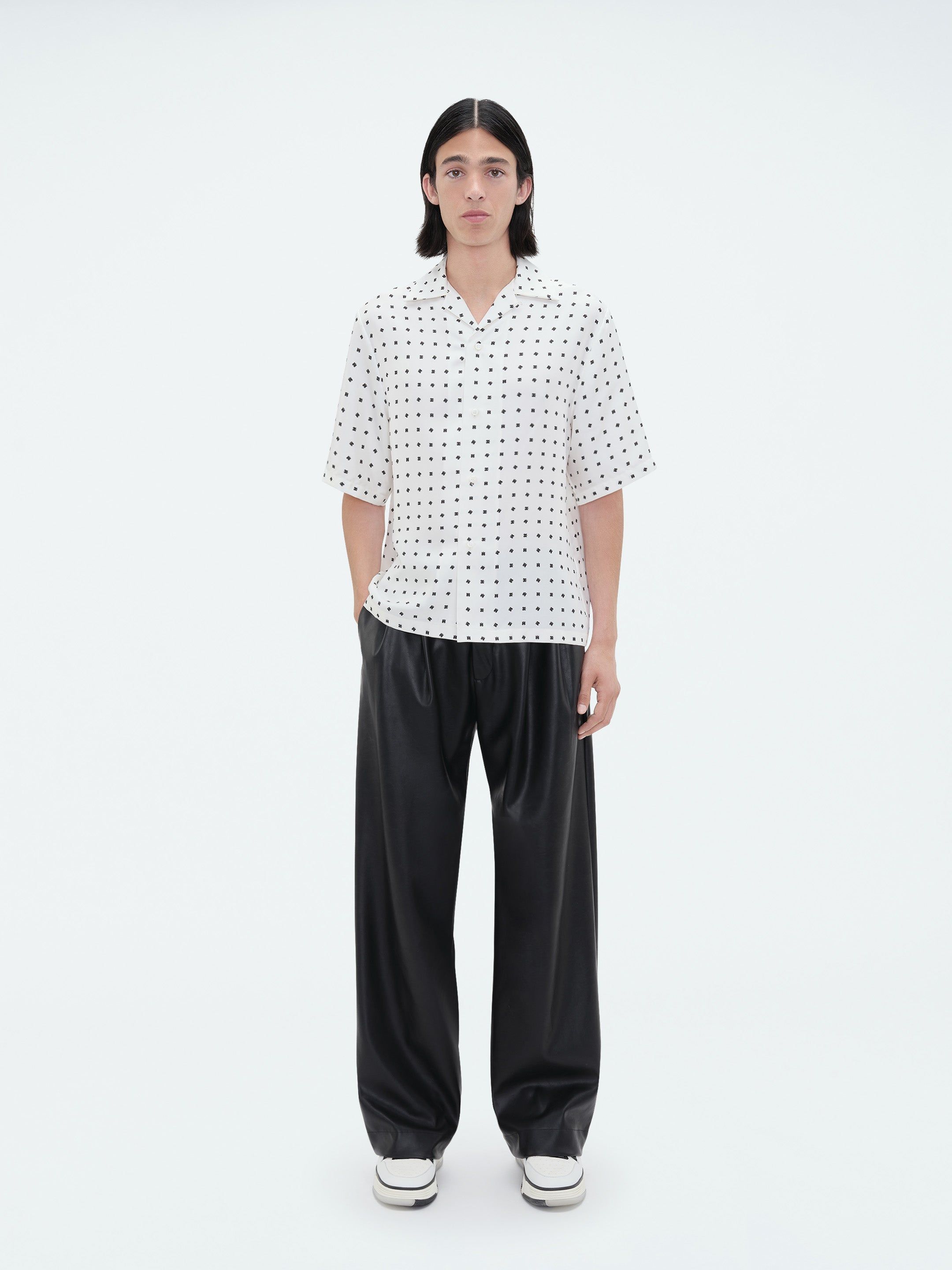 MIX AND MATCH M.A. SHORT SLEEVE SHIRT - WHITE sold by AMIRI product image thumbnail 2