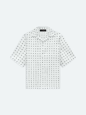 MIX AND MATCH M.A. SHORT SLEEVE SHIRT - WHITE sold by AMIRI