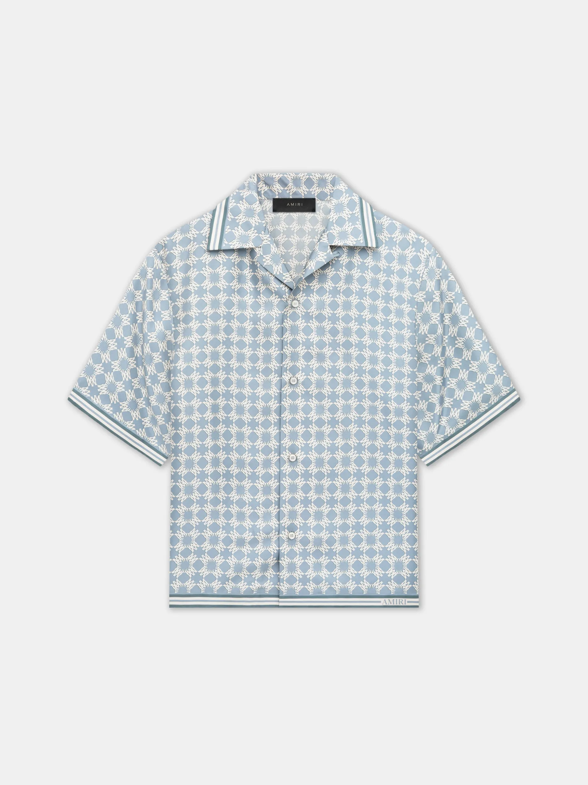 MA QUAD BOWLING SHIRT - Dusty Blue sold by AMIRI product image thumbnail 5