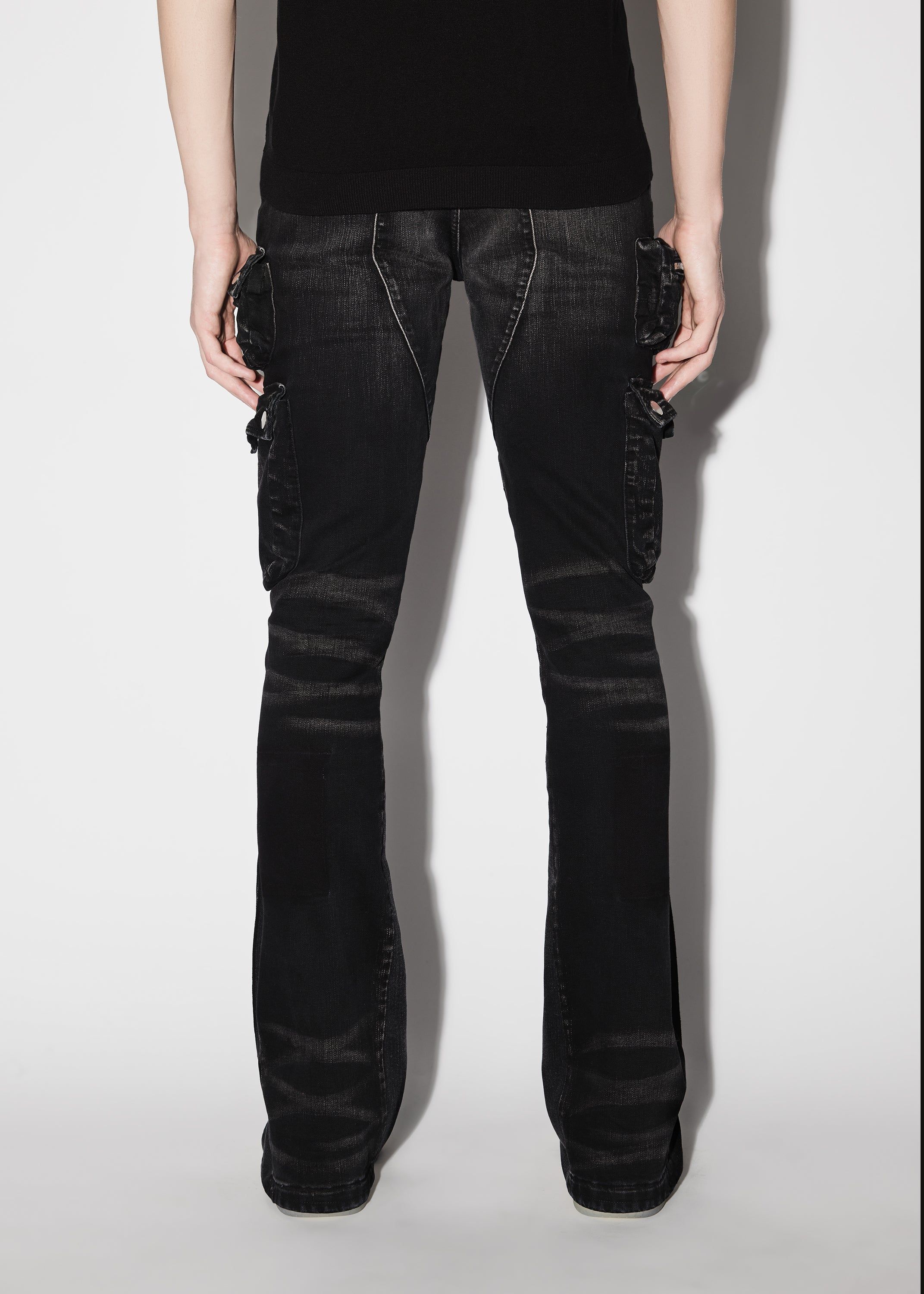 CARGO FLARE JEAN - AGED BLACK sold by AMIRI product image thumbnail 5