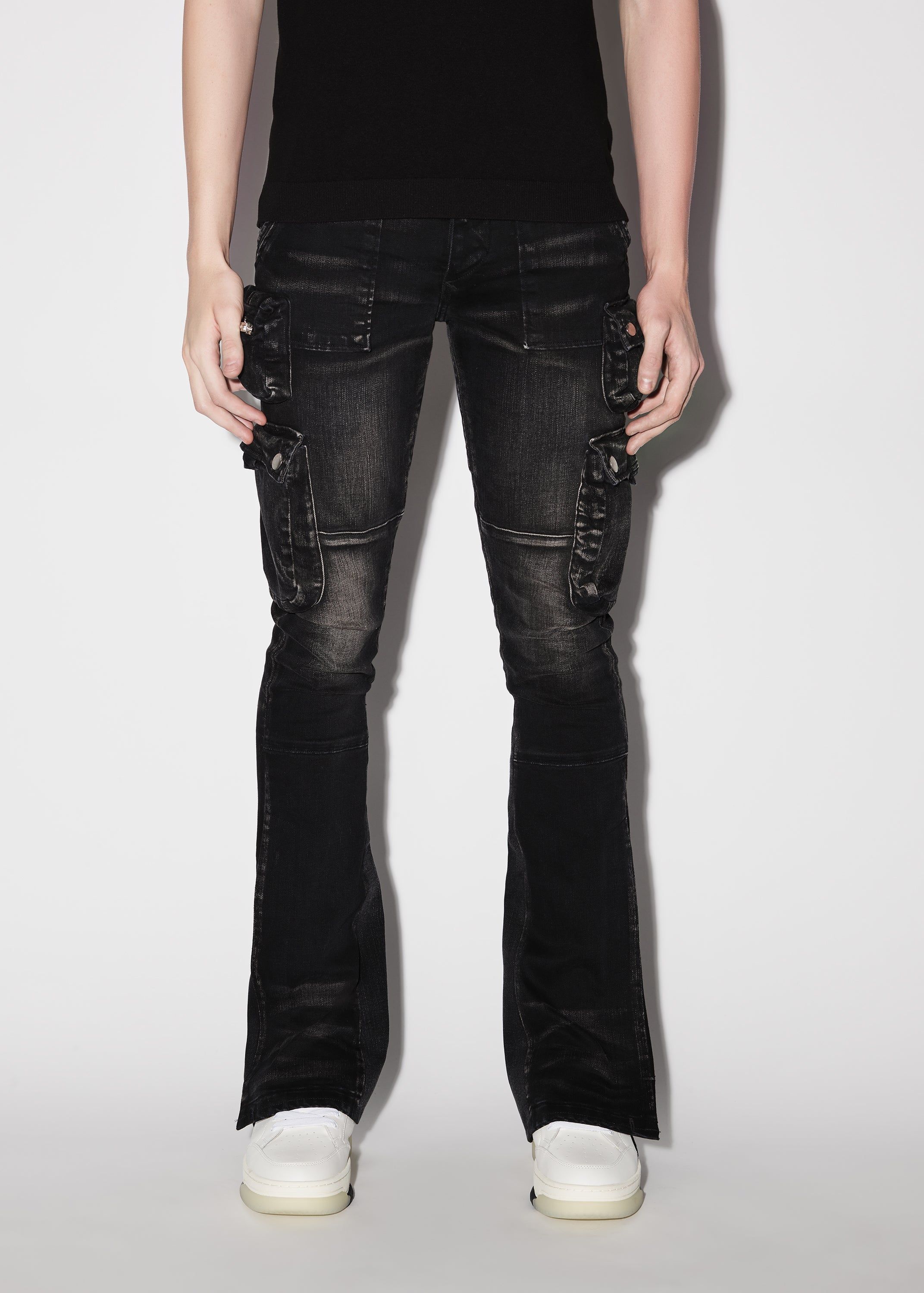 CARGO FLARE JEAN - AGED BLACK sold by AMIRI product image thumbnail 2