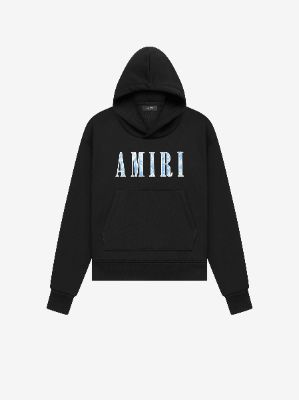 PAISLEY CORE LOGO HOODIE - BLACK sold by AMIRI