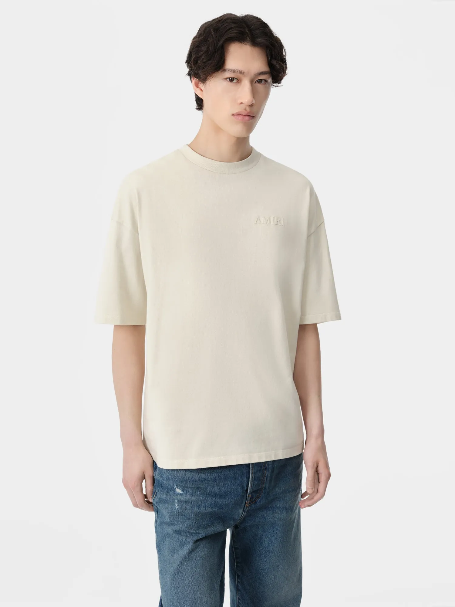 AMIRI OVERSIZED TEE - Birch sold by AMIRI product image thumbnail 2