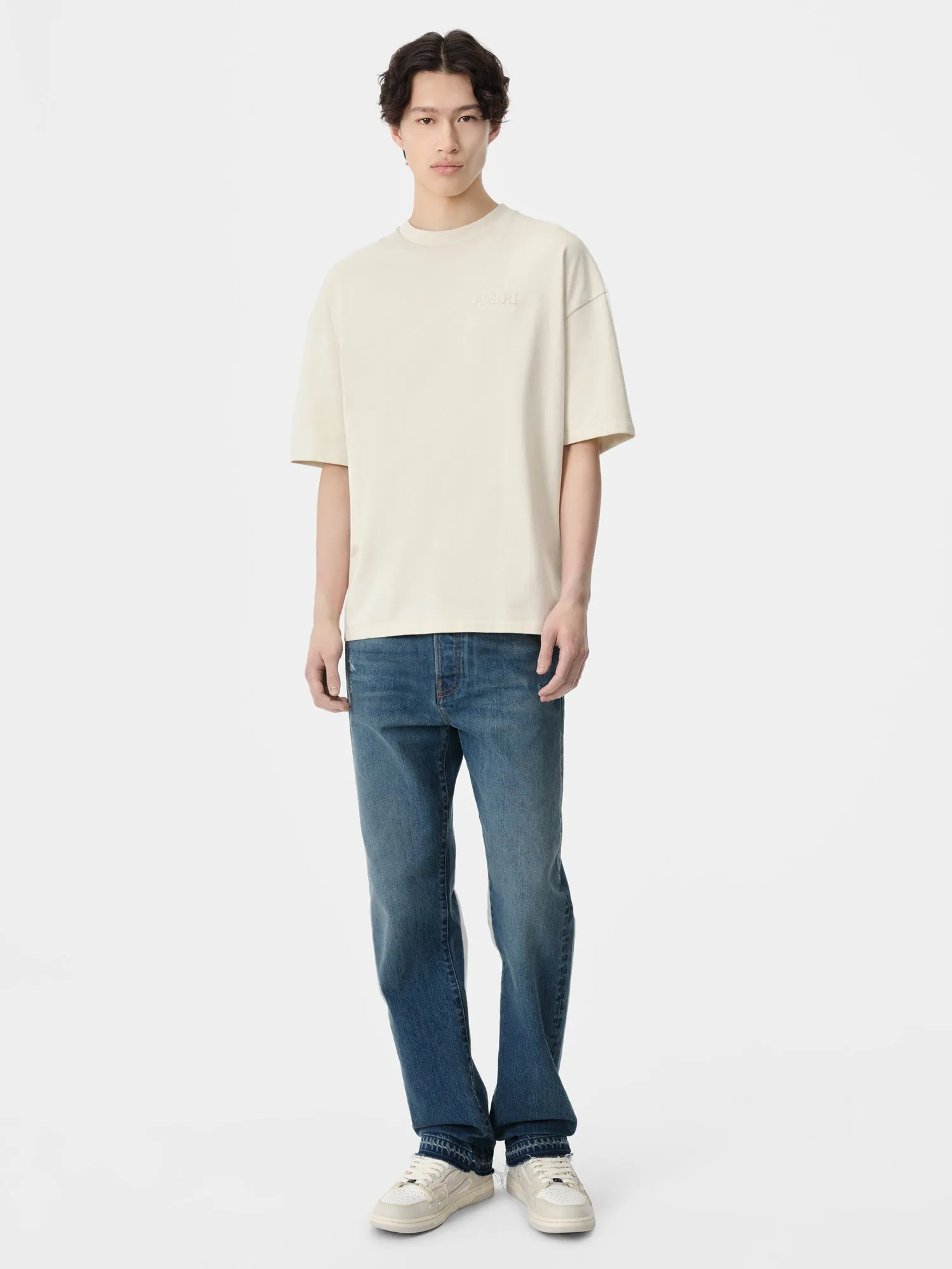 AMIRI OVERSIZED TEE - Birch sold by AMIRI