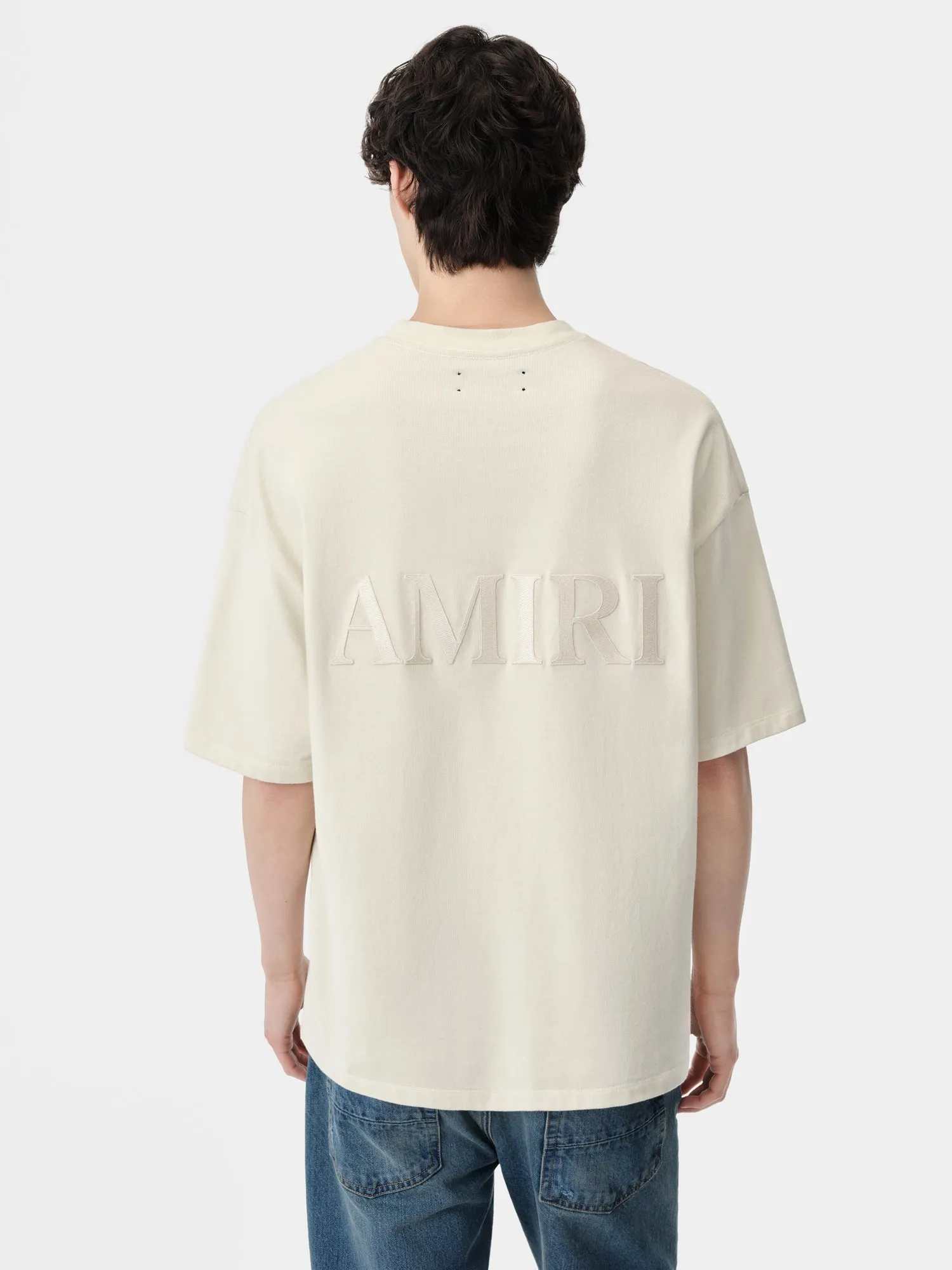 AMIRI OVERSIZED TEE - Birch sold by AMIRI product image thumbnail 3