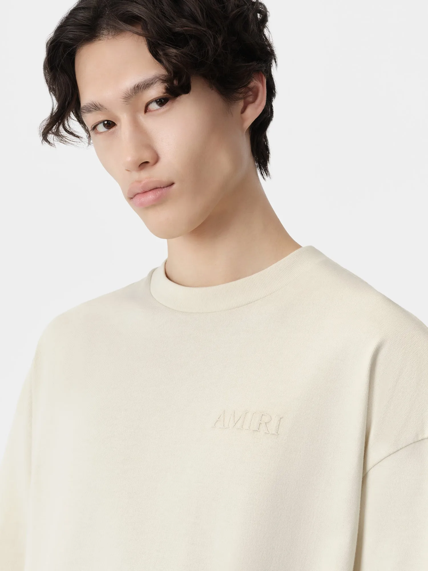 AMIRI OVERSIZED TEE - Birch sold by AMIRI product image thumbnail 4