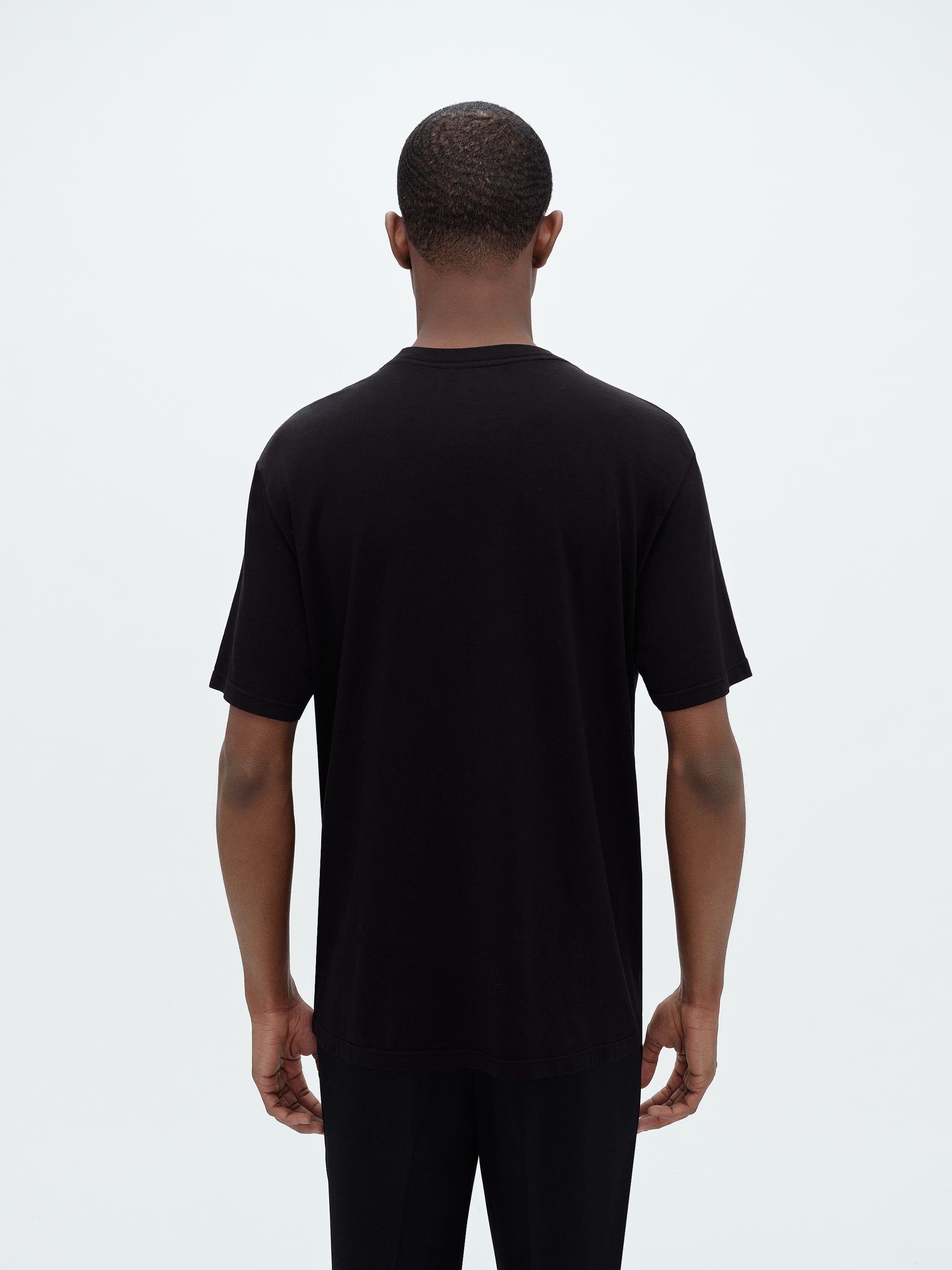 EDEN ROCK AIRBRUSH TEE - BLACK sold by AMIRI product image thumbnail 4