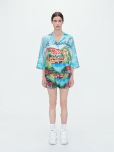 WOMEN - EDEN ROCK PJ SHIRT - MULTI sold by AMIRI