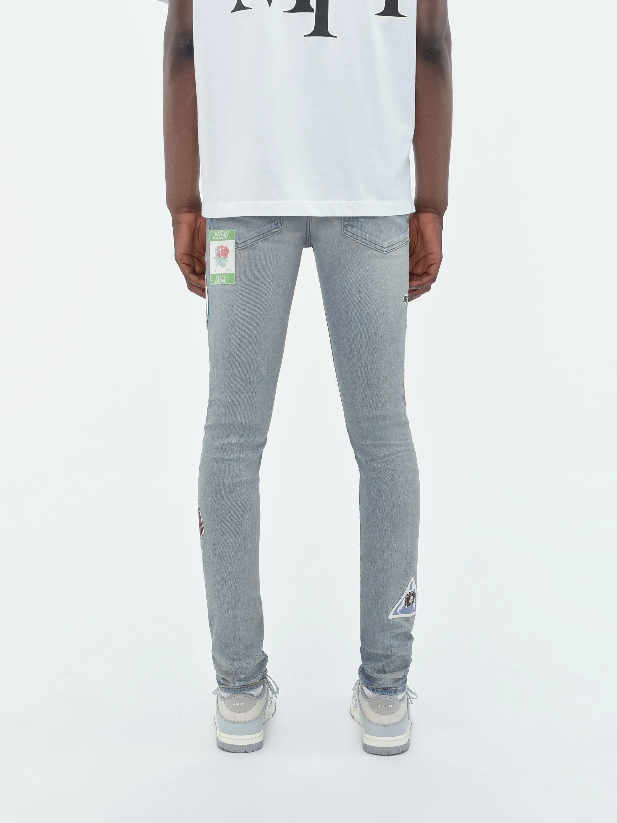 TRAVEL PATCH REPAIR JEAN - Antique Indigo sold by AMIRI product image thumbnail 5