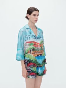 WOMEN - EDEN ROCK PJ SHIRT - MULTI sold by AMIRI