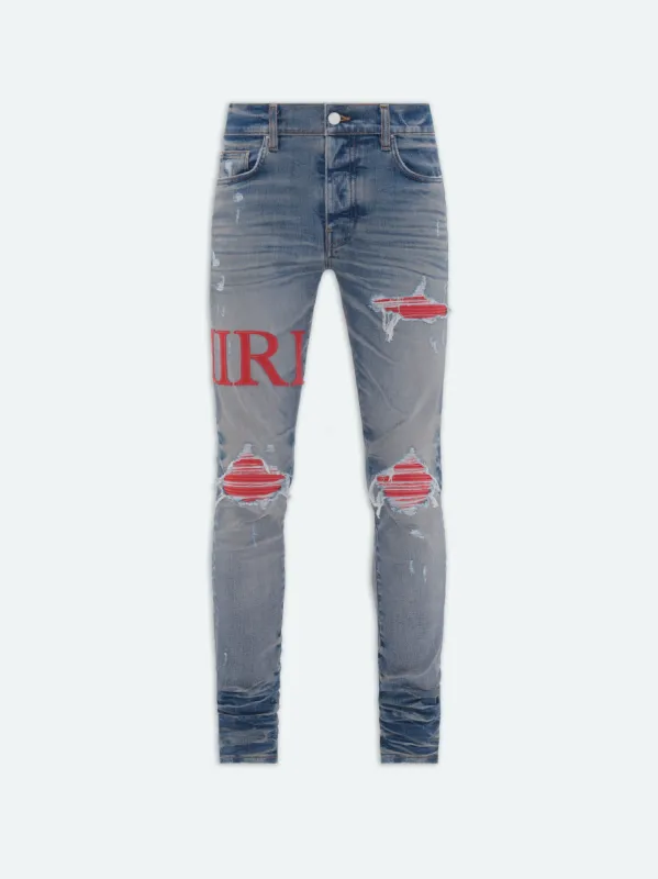 MX1 JEAN - VINTAGE INDIGO / GOJI BERRY sold by AMIRI
