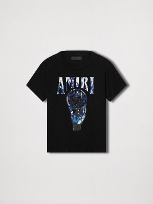 CRYSTAL BALL SHORT SLEEVE TEE - BLACK sold by AMIRI