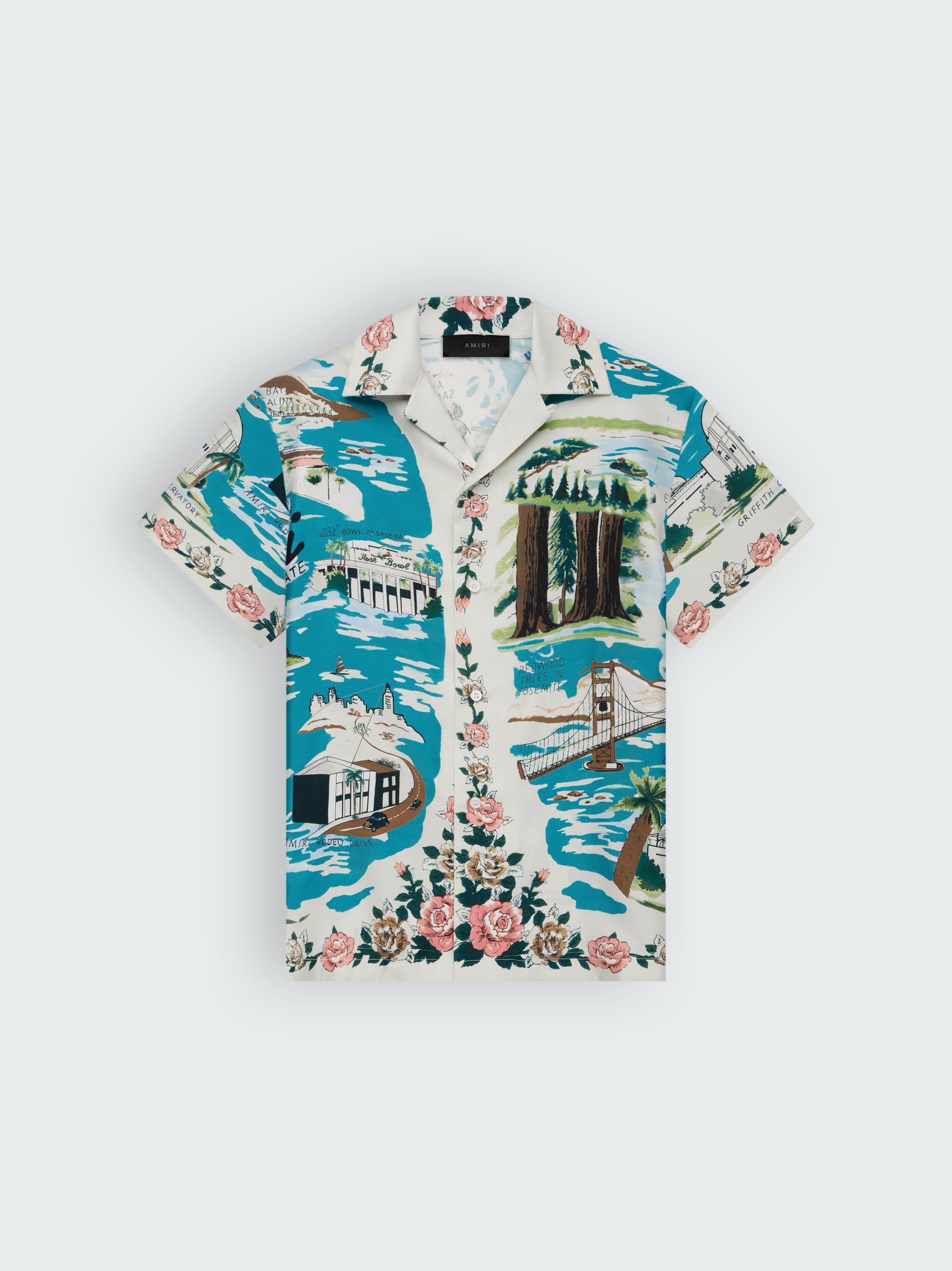 CALIFORNIA BOWLING SHIRT - MULTI sold by AMIRI