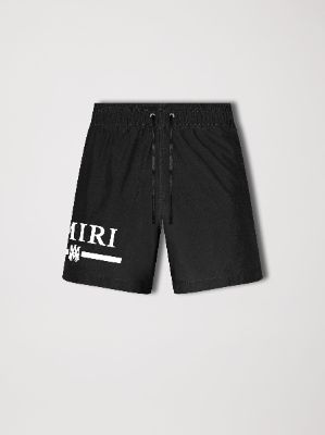 AMIRI M.A. BAR LOGO SWIM TRUNKS - PURPLE | Parallel