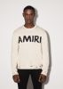 EYELASH LOGO CREW - ALABASTER sold by AMIRI