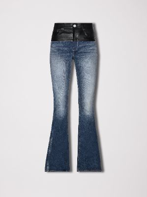 CRYSTAL STACK FLARE - CLAY INDIGO | Parallel