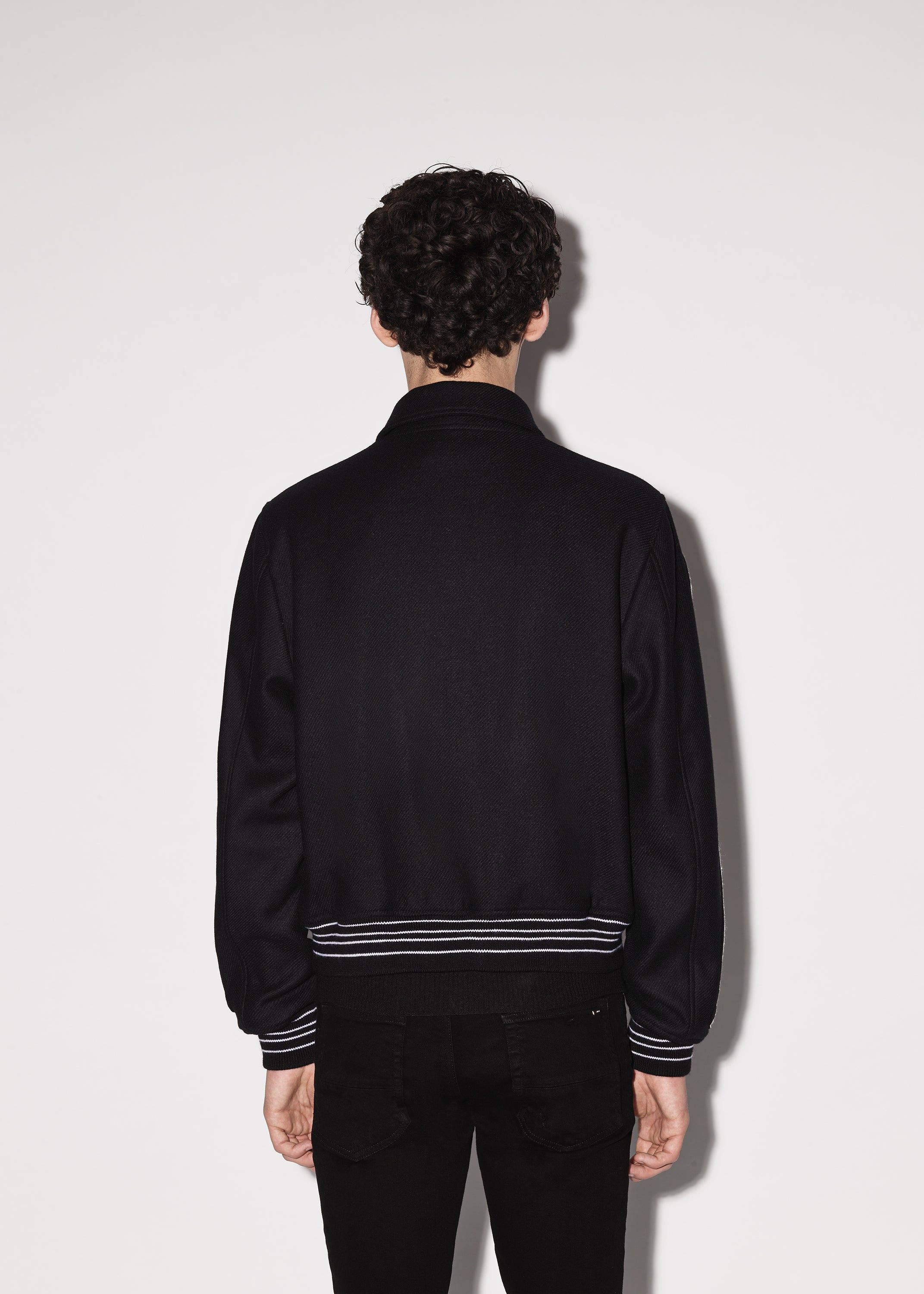 BONES JACKET - Black White sold by AMIRI product image thumbnail 4
