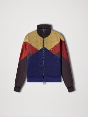 RETRO ZIP UP JACKET - MULTI sold by AMIRI
